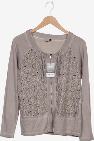 Qiero Sweater & Cardigan in XL in Grey: front