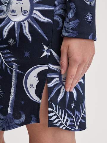 CALIDA Nightgown 'Winter Dreams' in Blue