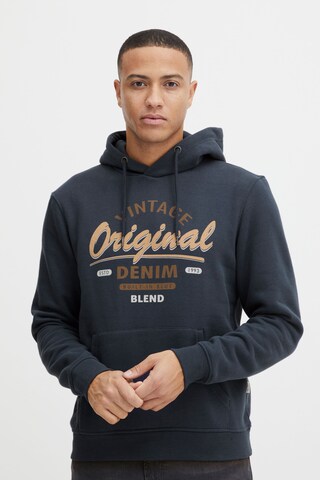Sweat-shirt BLEND en bleu : devant