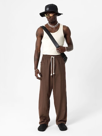 Loosefit Pantalon 'Mesa' VAMOS CLO en marron