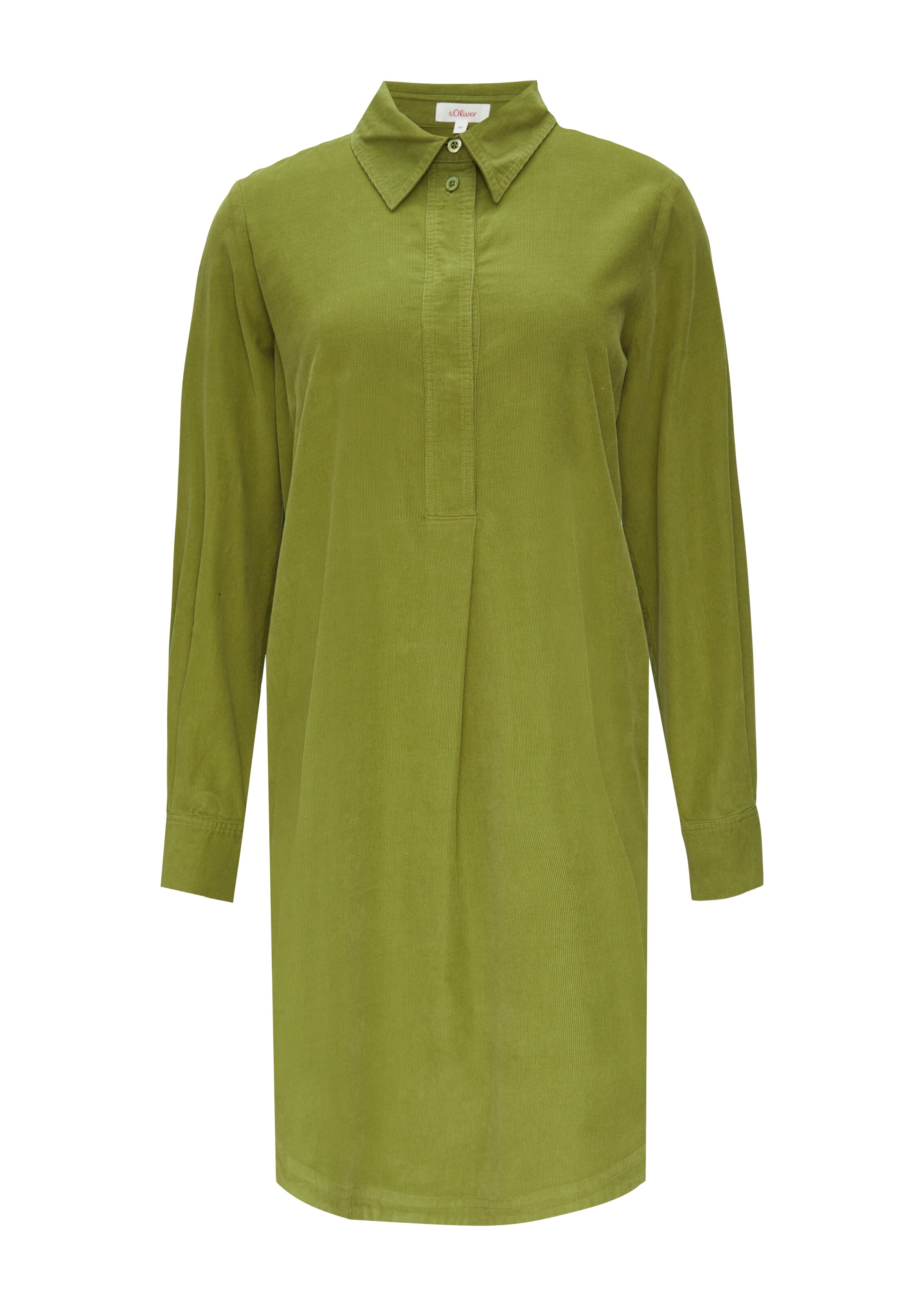 Robe-chemise s.Oliver en vert : devant