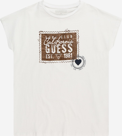 GUESS Shirt in Chestnut brown / Black / White, Item view