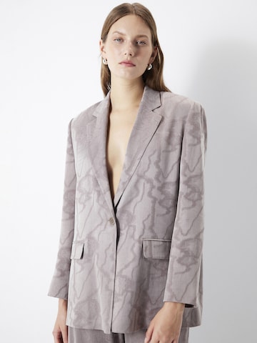 Blazer Ipekyol en gris : devant