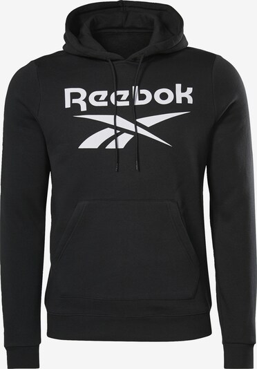 Reebok Sport Sweat de sport 'Identity' en noir / blanc, Vue avec produit