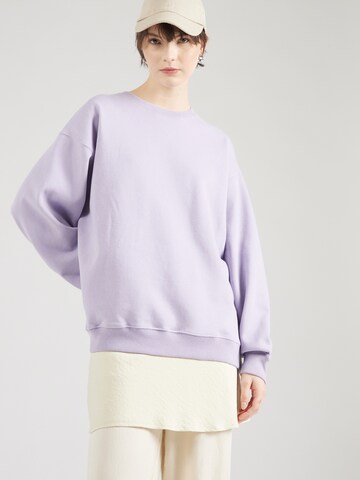 HOLLISTER Sweatshirt in Purple: front