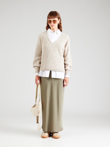 VILA Sweater 'VIBeluna' in Grey