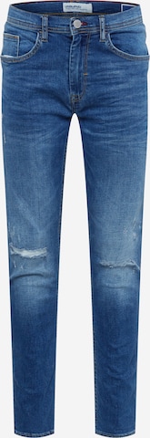 Coupe slim Jean BLEND en bleu : devant