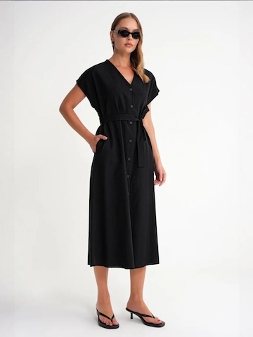 MixRay Kleid in Schwarz