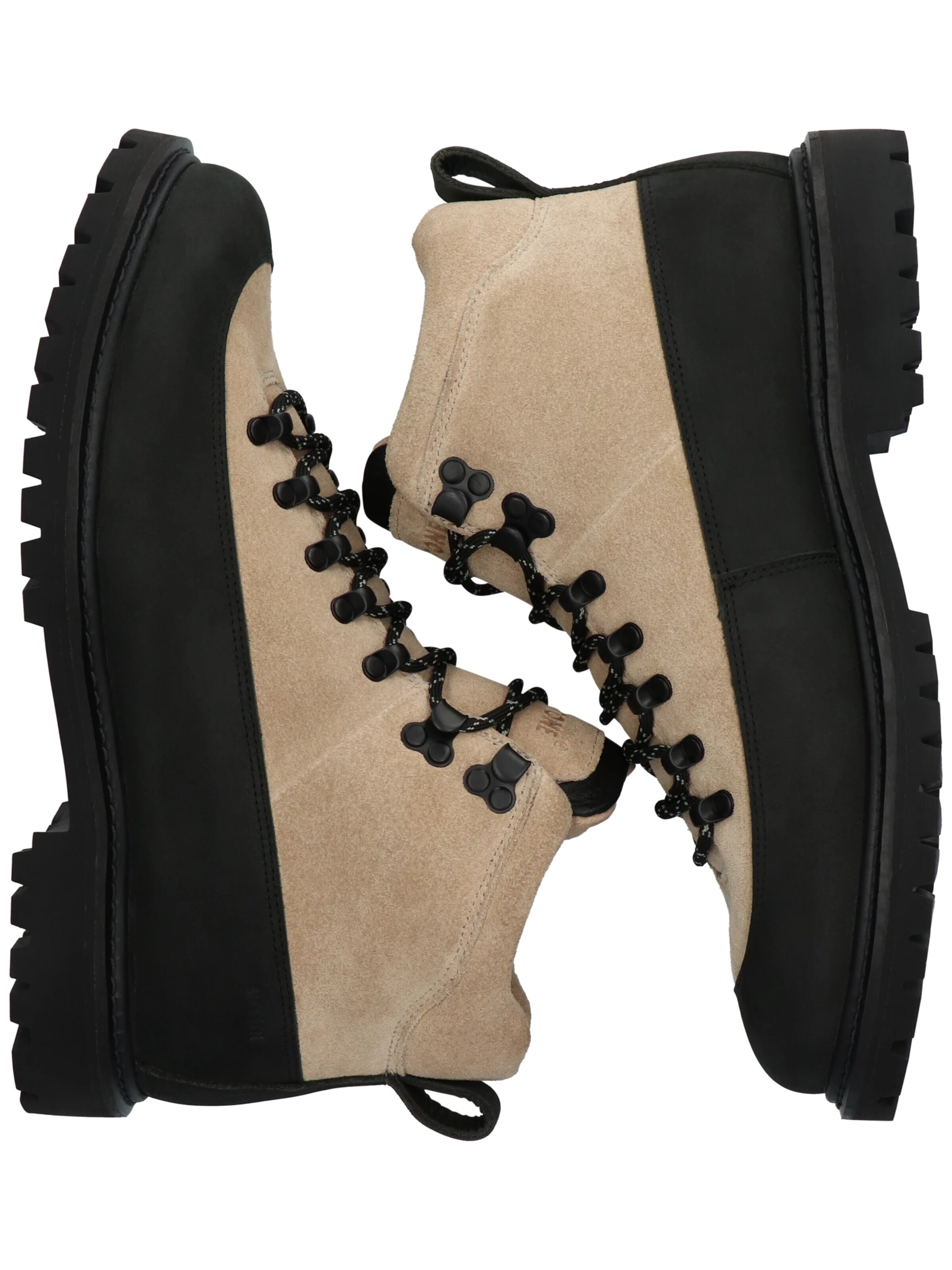 Boots stringati 'Rock Bear CG104' di BLACKSTONE in beige
