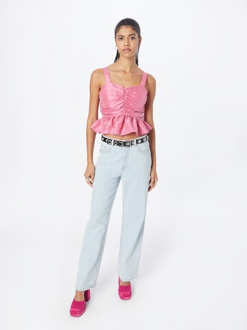 River Island - Top en rosa