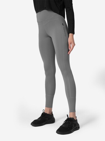 4F Skinny Leggings in Grey: front