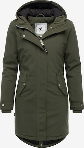 Ragwear Mantel 'Itiga' in Grün: Vorderseite