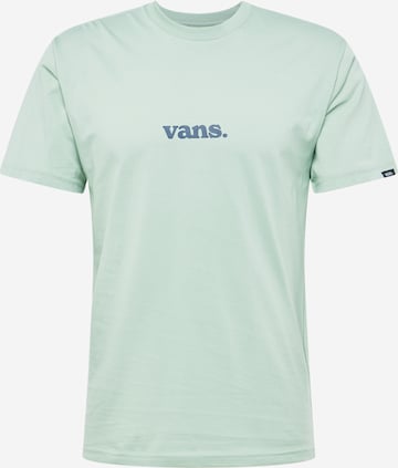 VANS Shirt 'LOWER CORECASE' in Groen: voorkant