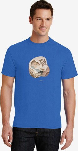 HUSKSWARE Shirt in Blau: Vorderseite