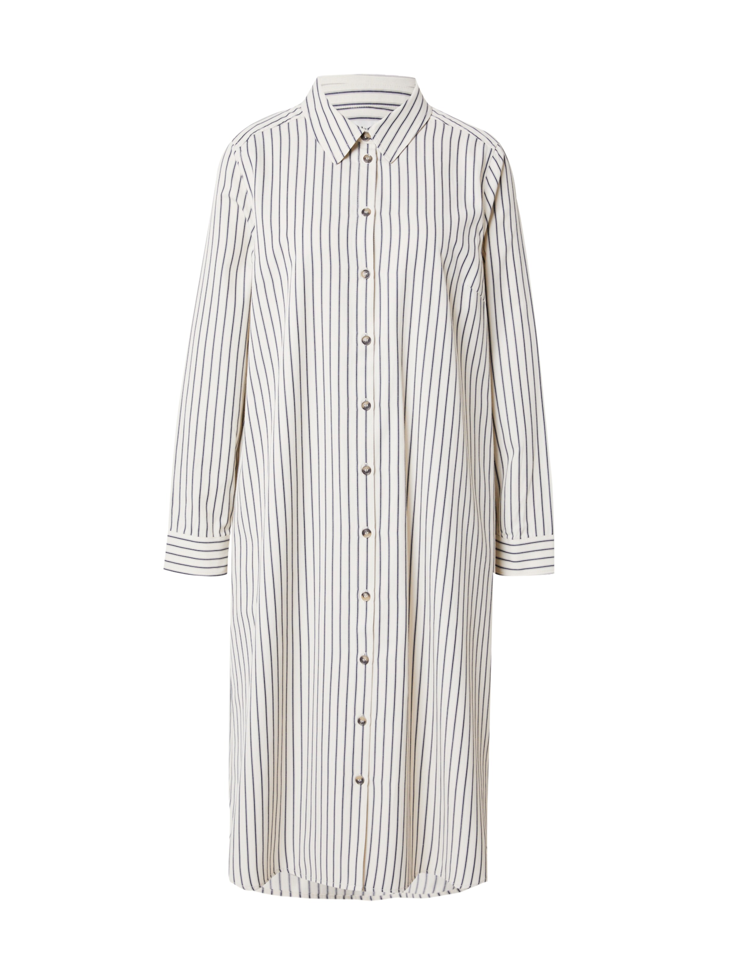 Lollys Laundry Blousejurk 'Mumba' in Wit: voorkant