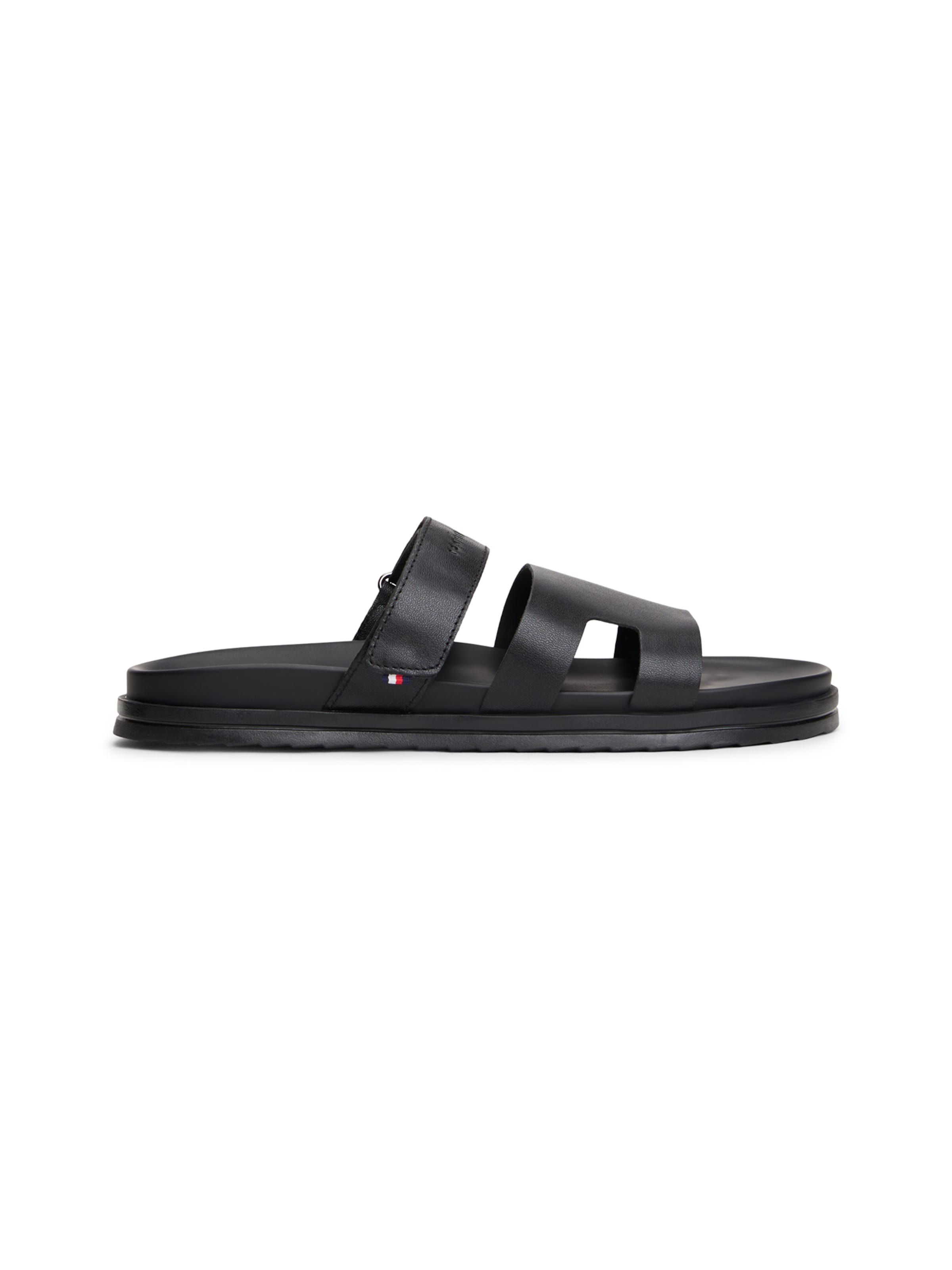 TOMMY HILFIGER Pantolette in Schwarz