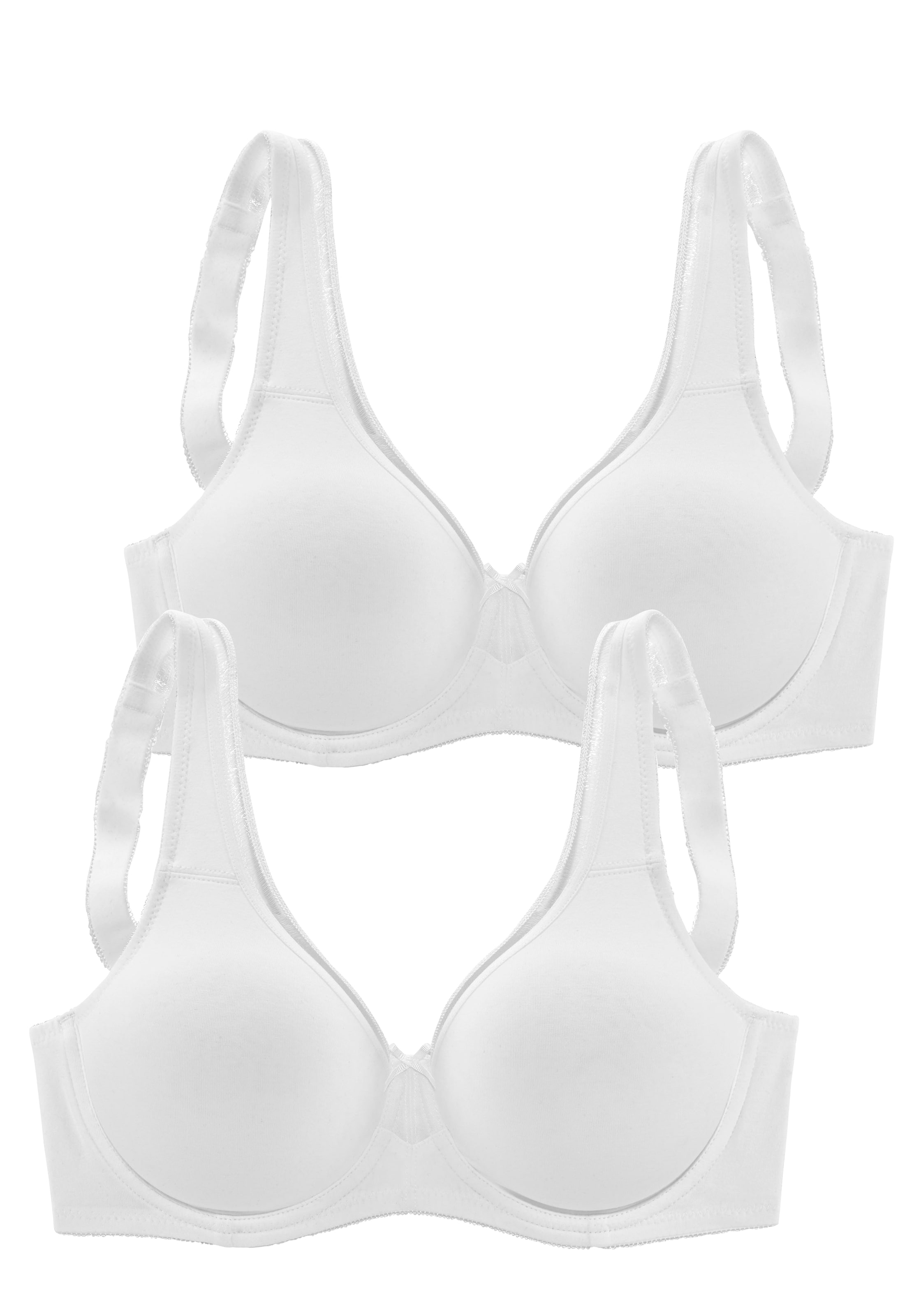 PETITE FLEUR - Soutien redutor em branco: frente