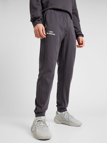 Effilé Pantalon de sport 'REAL CS' ADIDAS PERFORMANCE en noir : devant