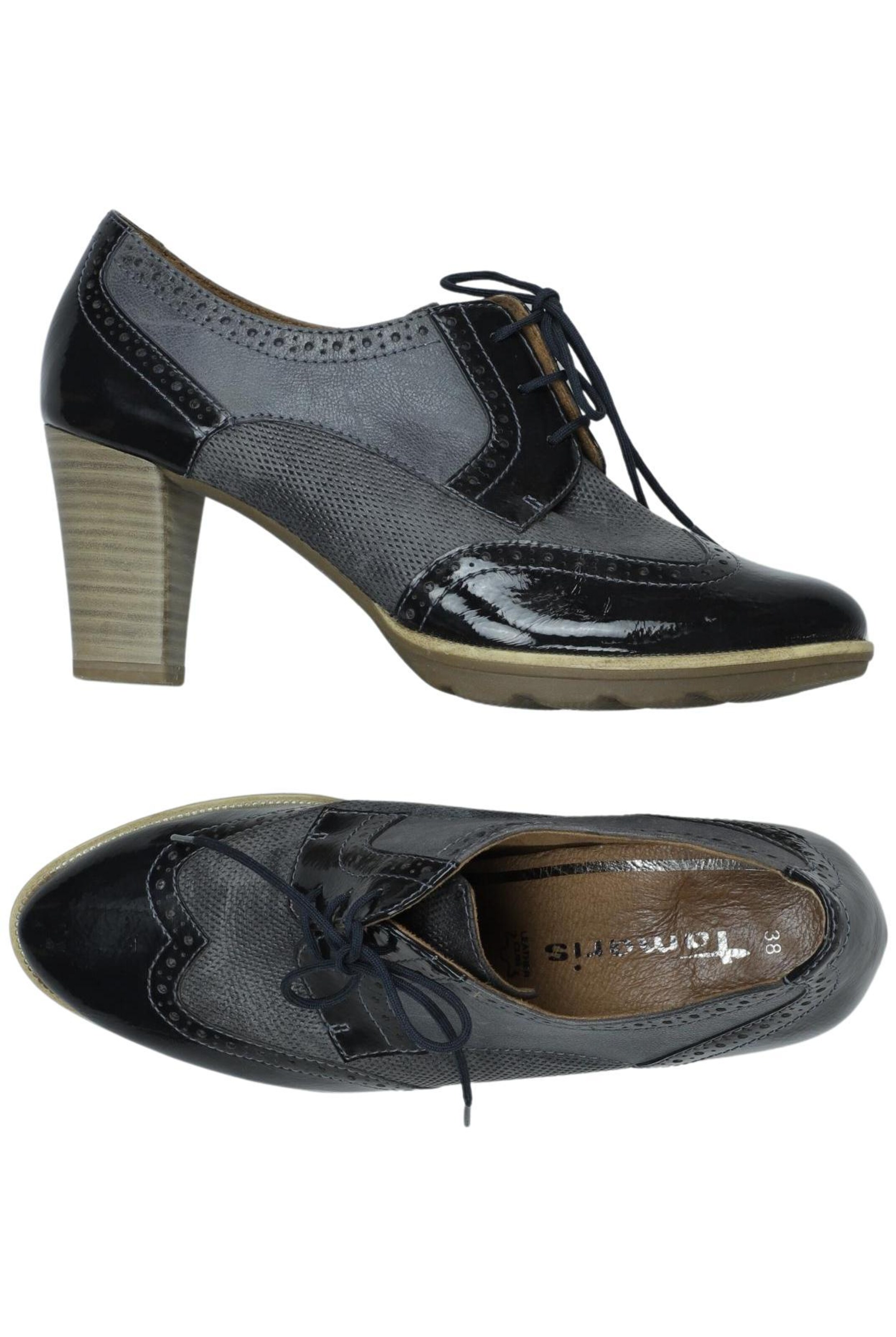 Tamaris Halbschuh 38 in Blau: Vorderseite