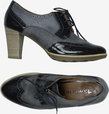 Tamaris Halbschuh 38 in Blau: Vorderseite