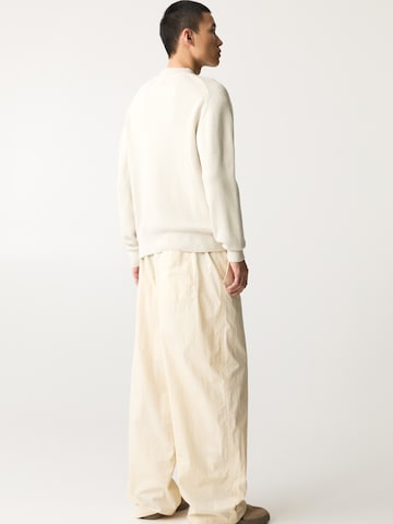 Pull-over Pull&Bear en blanc