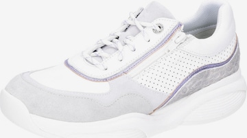 Xsensible Athletic Lace-Up Shoes in White: front