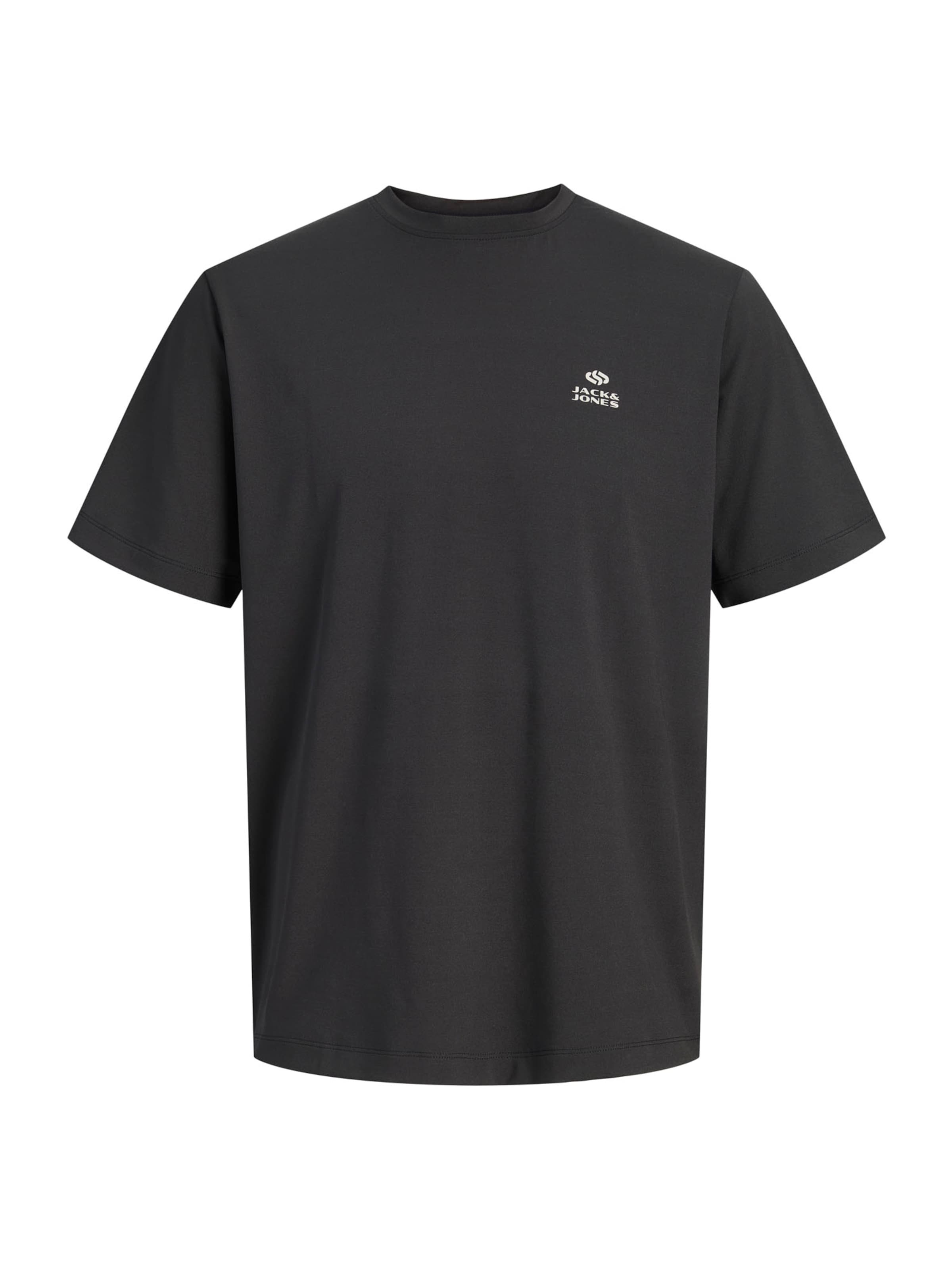 Jack & Jones Junior Majica 'JJSPULSE' | črna barva: sprednja stran