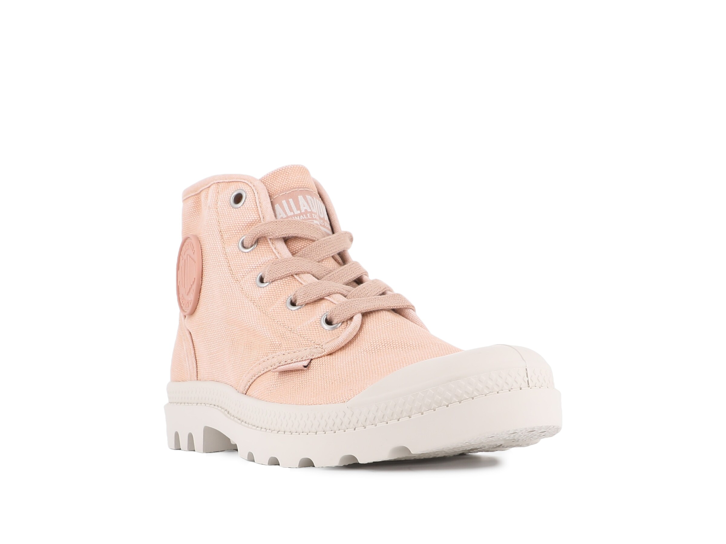 Palladium Schnürstiefelette in Pink