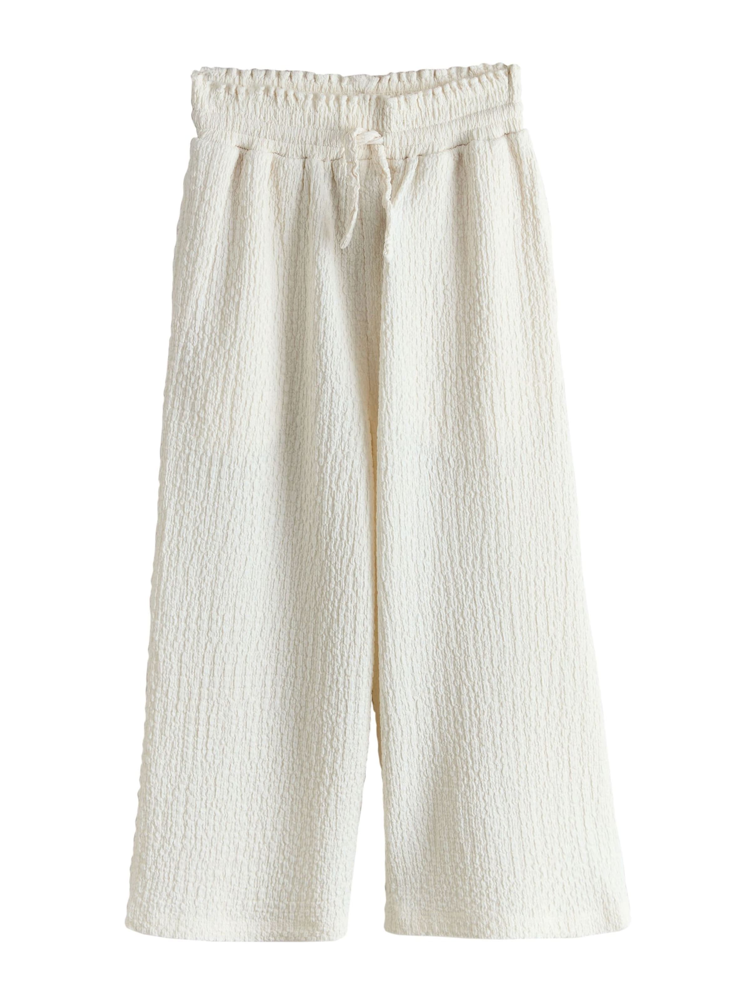 Next Wide Leg Housut värissä beige: etupuoli