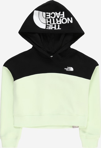 THE NORTH FACE Sports sweatshirt in Green: front