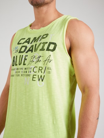 CAMP DAVID Shirt in Yellow