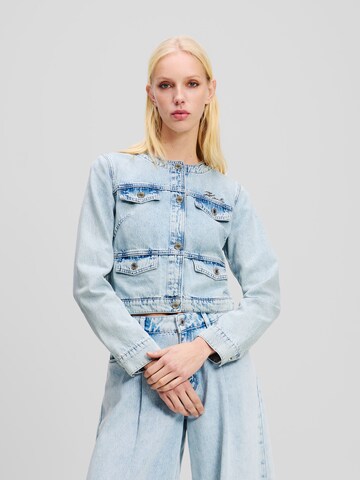 Karl Lagerfeld Between-season jacket in Blue: front