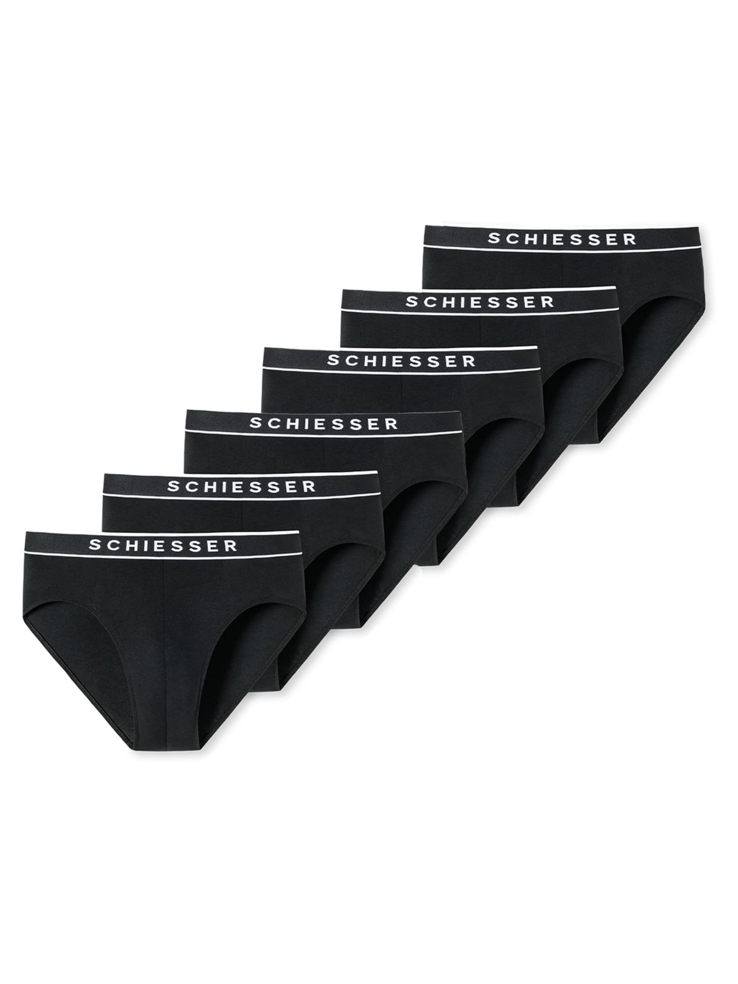 SCHIESSER Slip '95/5 Organic Cotton' in Black: front