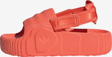 ADIDAS ORIGINALS Sandaal 'Adilette 22 XLG' in Oranje: voorkant