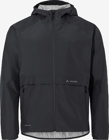 VAUDE Outdoorjacke 'Loamer' in Schwarz: Vorderseite