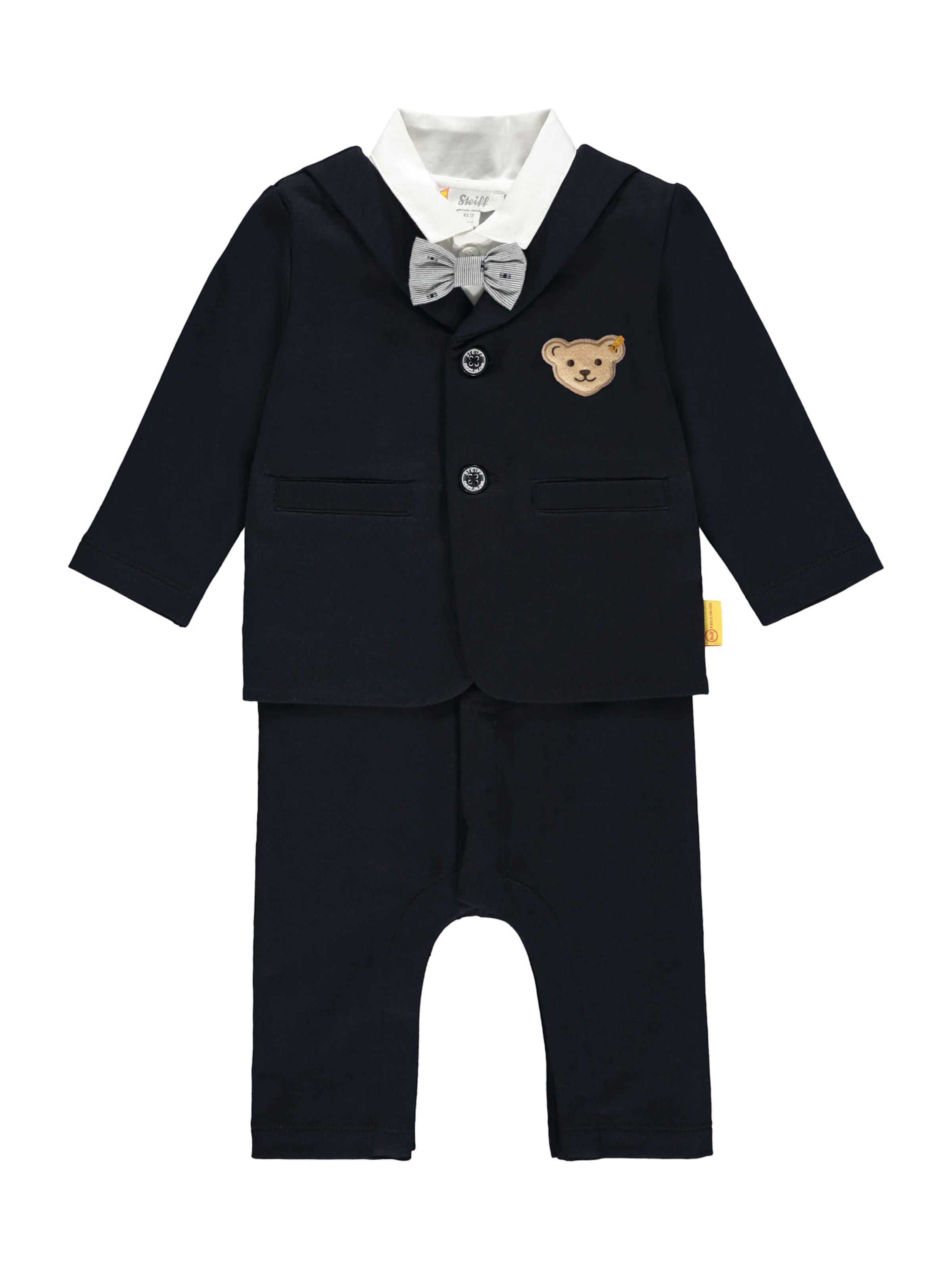 Steiff Collection Dupačky/body – modrá: přední strana