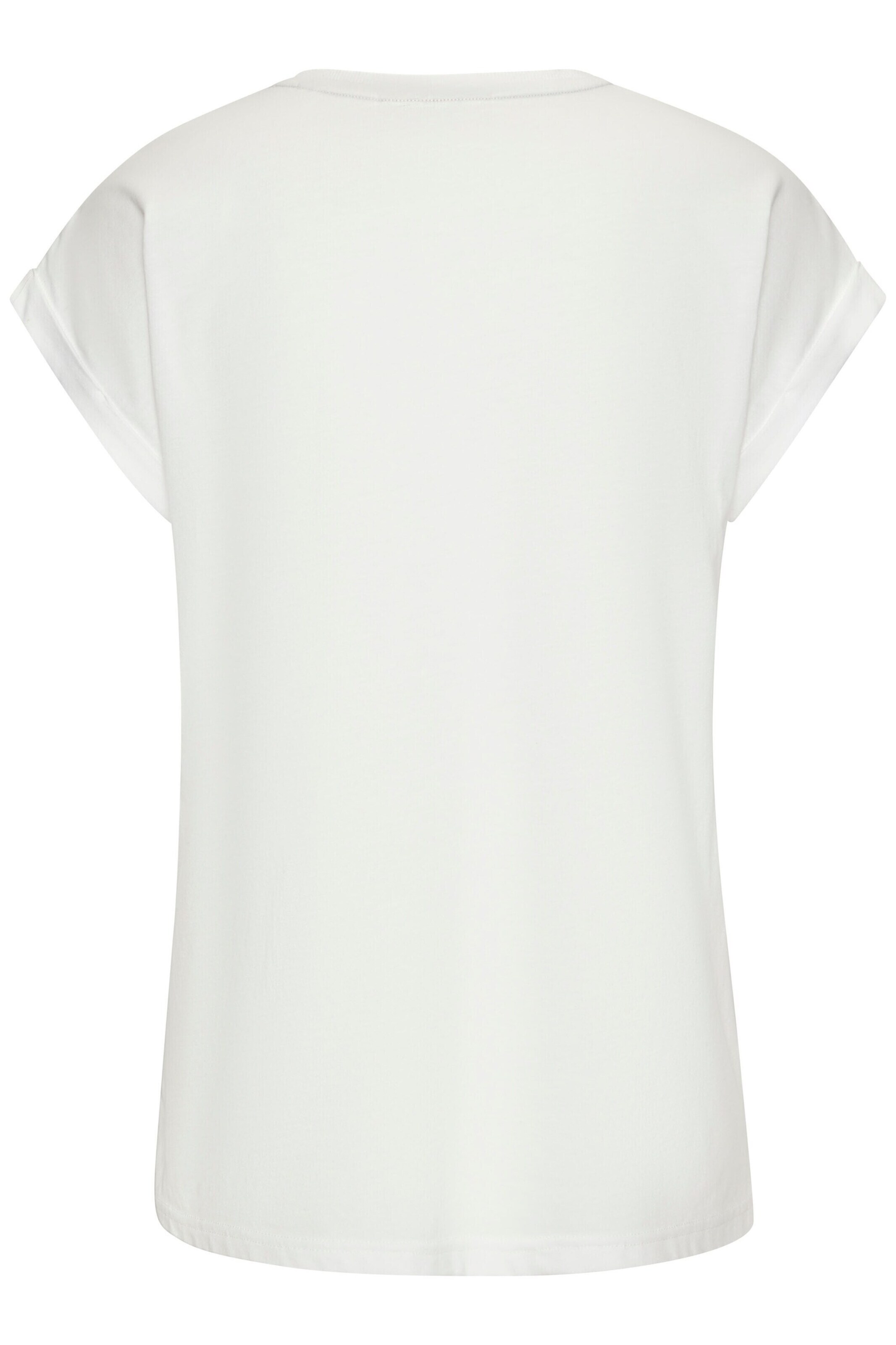 T-shirt Elbsand en blanc