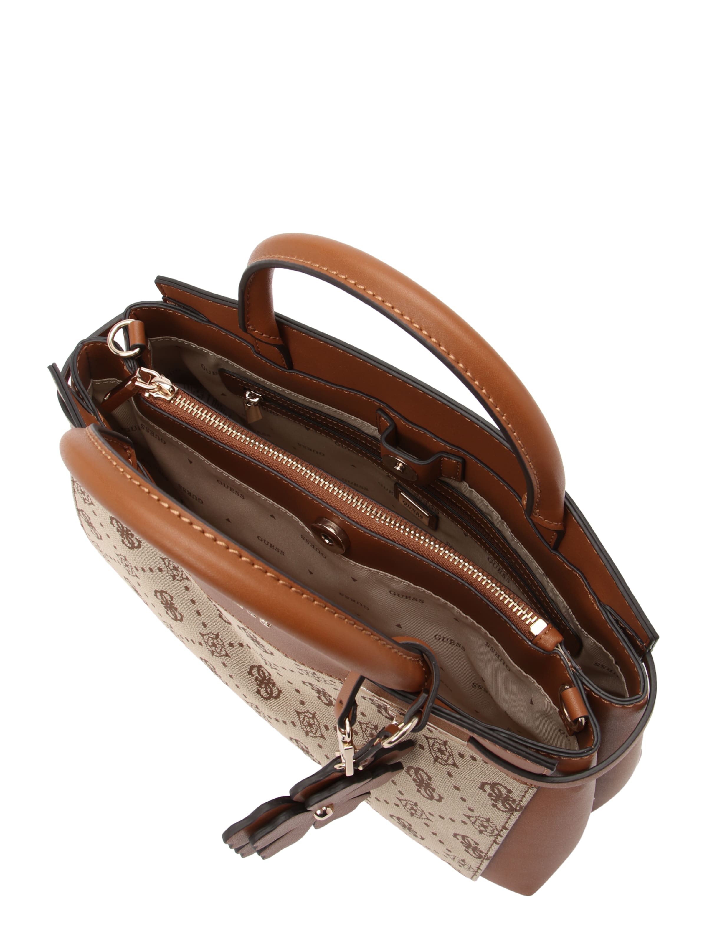 GUESS Torebka 'MELINDA' w kolorze brązowy