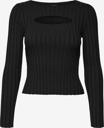 Noisy may Sweater 'Frey' in Black: front