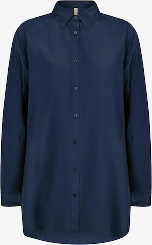 Soyaconcept Bluse in Blau: Vorderseite