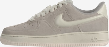 Nike Sportswear Matalavartiset tennarit 'AIR FORCE 1 '07 LV8' värissä harmaa: etupuoli