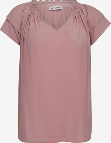 Chemisier 'Sunrise' co'couture en rose : devant