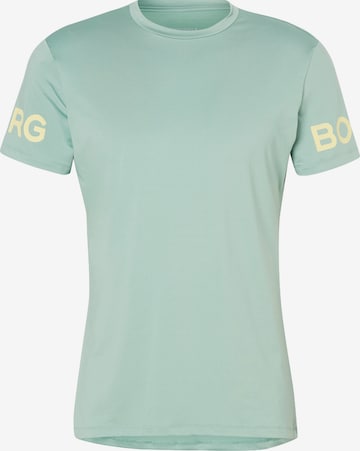 T-Shirt fonctionnel BJÖRN BORG en vert : devant