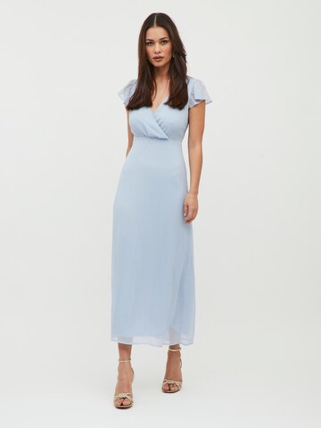 VILA Dress in Blue: front