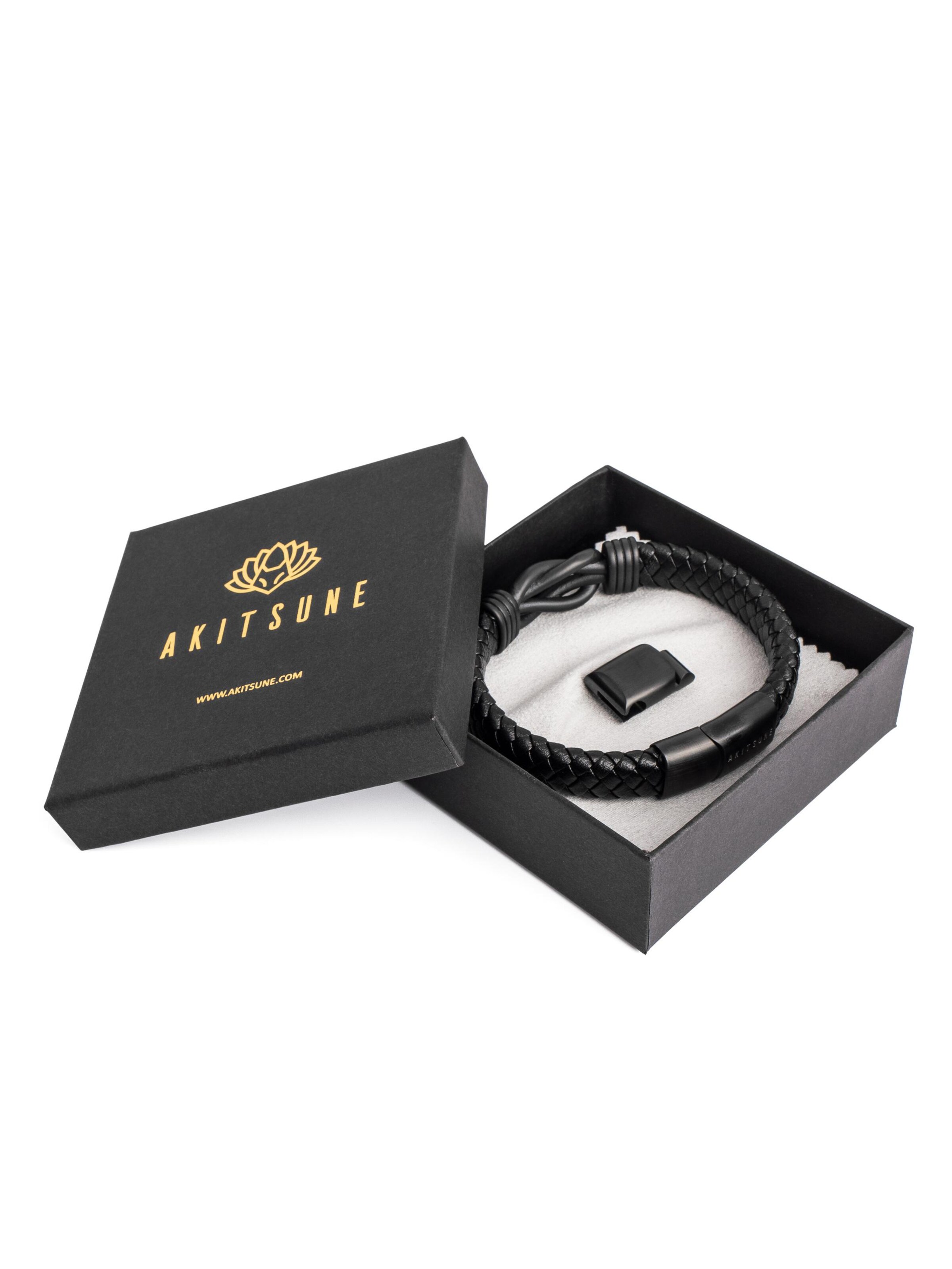 Akitsune Bracelet 'Serpent' in Black