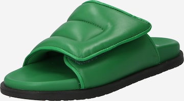 Copenhagen Pantofle – zelená: přední strana