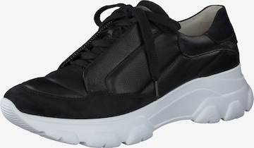 Paul Green Sneakers in Black: front