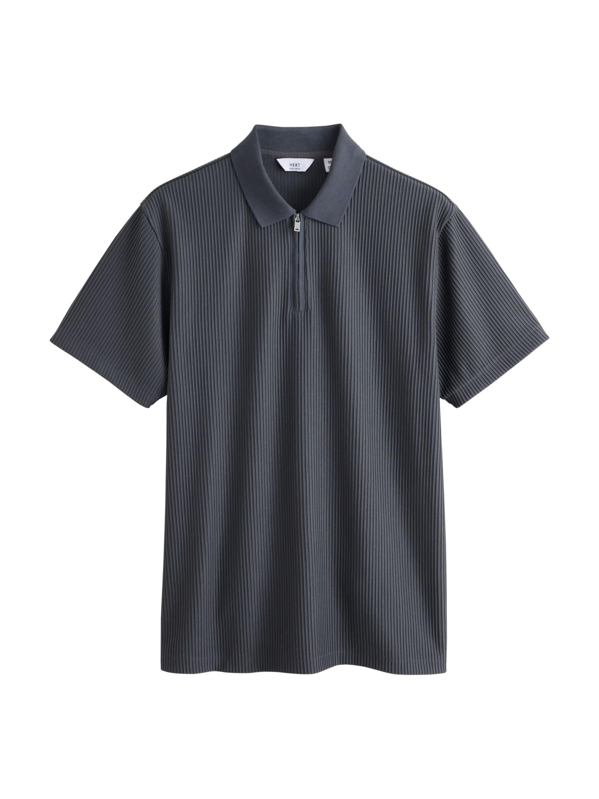 Next Poloshirt in Grau: Vorderseite