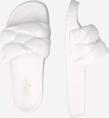 LEMON JELLY Mules 'COCOON' in White