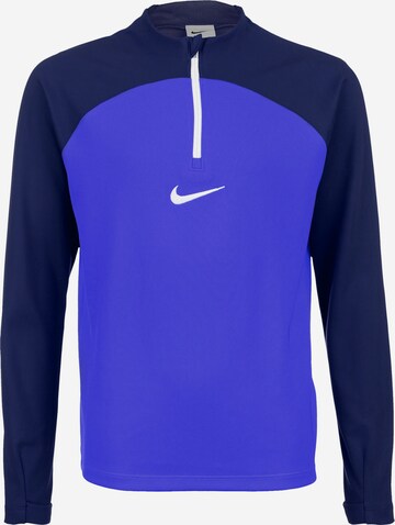 NIKE Functioneel shirt ' Academy Pro Drill ' in Blauw: voorkant